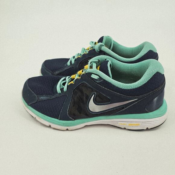 Nike Dual Fusion Livestrong Teal & Navy Running Shoes 554693-307 Women's 10 - Picture 3 of 9